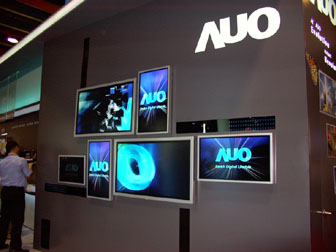 AUO TV wall at FPD Taiwan 2005 (Jun 08-Jun 10)