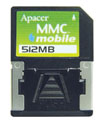 Apacer+introduces+digital+still+camera+use+MMC+mobile+memory+card