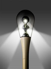 Iwasaki Electronic new LEDioc street lamp