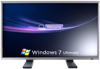 Albatron 42-inch optical touch monitor