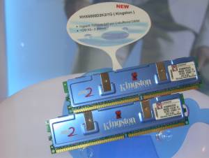 Kingston Technology KHX6000D2K2 DDR2-1066 (1GB) memory module