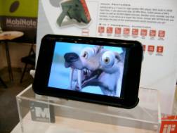 MobiNote showcased at Computex 2005 its new portable media player