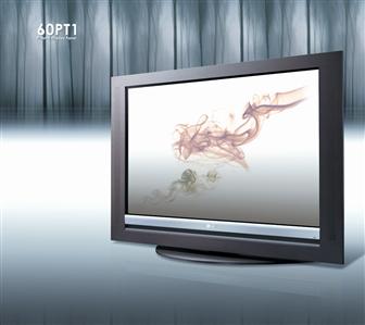 LG's wooden Plasma TV