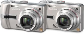 Panasonic's Lumix DMC-TZ3 and TZ2 digital cameras