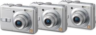 Panasonic's DMC-LS75, DMC-LS70 and DMC-LS60 digital cameras