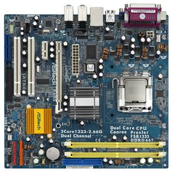 ASRock 2Core1333-2.66G motherboard