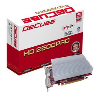 GeCube GC-VX26PG2-D3 graphics card with V-Fin heatsink