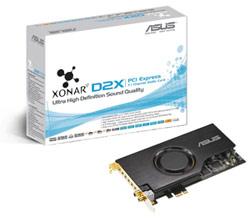 Asustek Xonar D2X PCI Express-based audio card