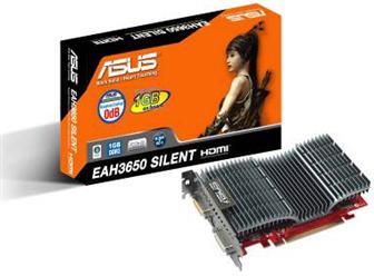 Asustek EAH3650 SILENT/HTDI/1G graphics card