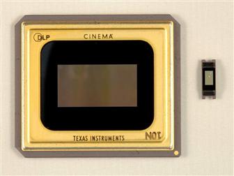 Texas Instruments (TI) Cinema chip with DLP Pico chip