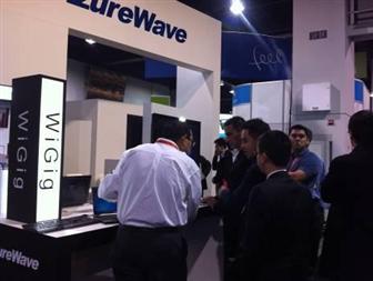 AzureWave live demonstrated the world's first production-ready 60 GHz WiGig Docking for robust functionality including multi-gigabit cordless com