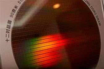 12-inch wafer for making 512Mb DDR2