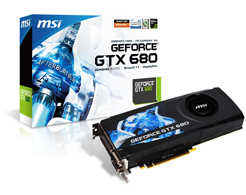 MSI GeForce GTX 680 graphics card