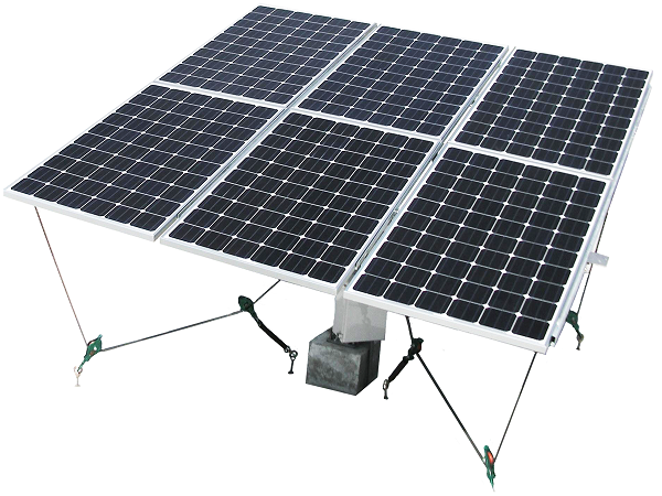 TOPPER SUN's iPV Tracker, Dual Axis Tracker, TS-T6006 Rooftop / Ground type