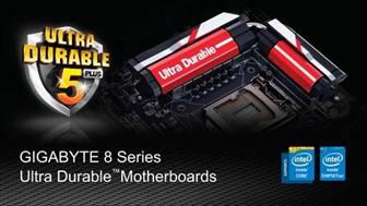 Gigabye 8 Series Ultra Durable motherboards