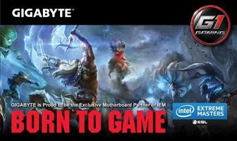 GIGABYTE is proud to be the exclusive motherboard partner of IEM