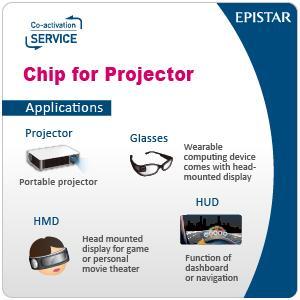 EPISTAR-Chip for projecto application