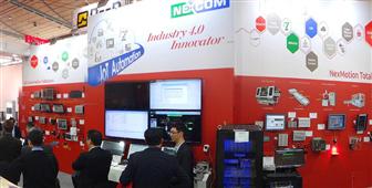Themed with Industry 4.0 and cohered Production 4.0, NEXCOM嚙踝蕭s demonstration at Hannover Messe was a presentation of smart factory application.
