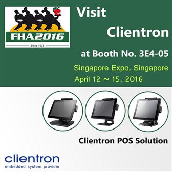 Clientron to display its latest POS terminals at Food