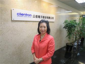 Joining the D-Link and Partners Team will help Clientron嚙踝蕭s overseas expansion, states Kelly Wu, President