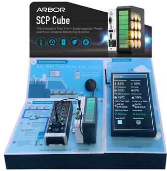 SCP Cube: The Industry's First 2-in-1 Supercapacitor Power and Environmental Monitoring Solution