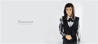 A humanoid baccarat dealer robot developed by TIRC
