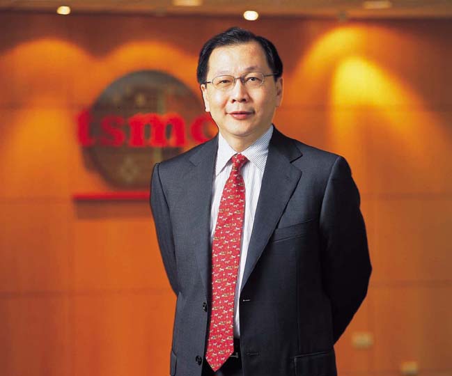 TSMC president and COO Rick Tsai will officially become company CEO on July 1, 2005.
