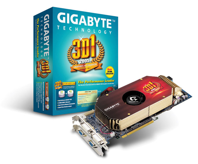 Gigabyte launches dual-GPU graphics card GV-3D1-68GT
