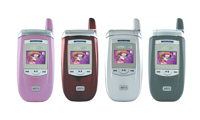 Hitachi rolls out full-series MP3 player equipped handsets
