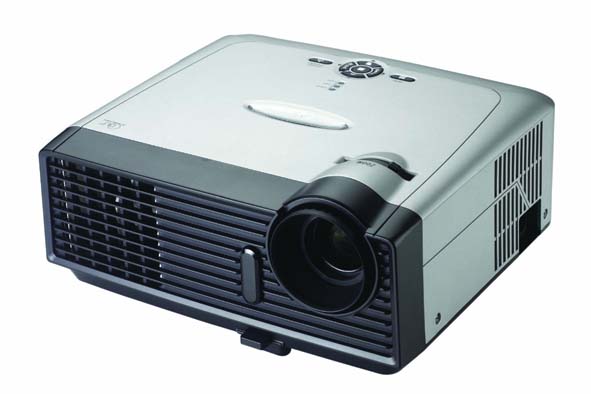 Optoma shows EP719 projector at IFA 2005 in Berlin, Germany