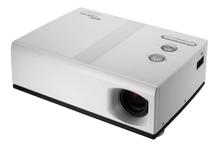 Optoma shows MovieTime projector at IFA 2005 in Berlin, Germany