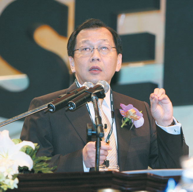 TSMC CEO Rick Tsai delivered a speech at SEMICON opening ceremony CEO forum
