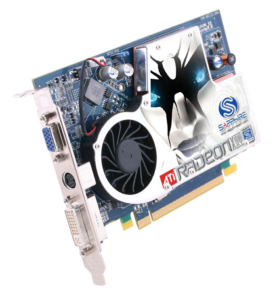 Sapphire ships CrossFire-ready Radeon X1600-series graphics cards