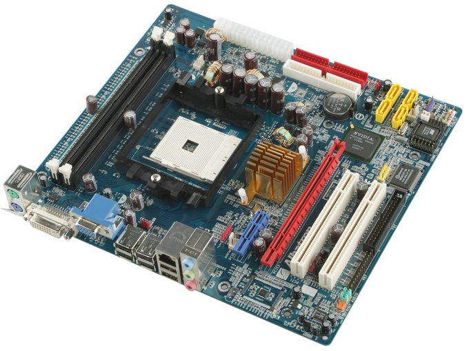 Albatron's new Socket-754 motherboard, featuring Nvidia's next-generation integrated chipset