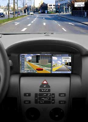 Siemens develops three-dimensional map display navigation system