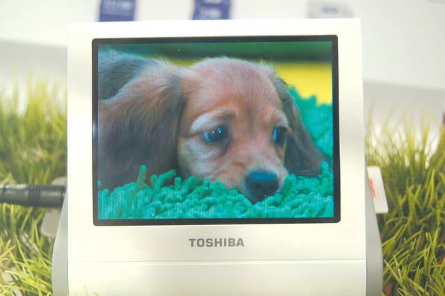 OLED multimedia player from Toshiba