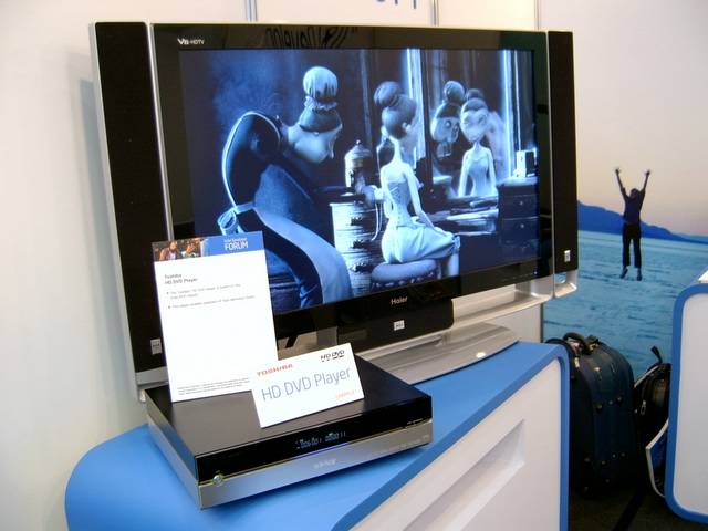 IDF Taiwan: Toshiba showcases a sample HD-DVD player