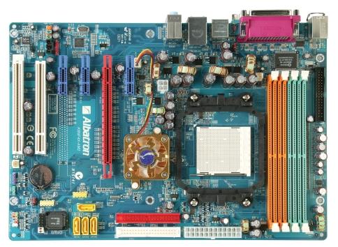 The Albatron K8NF4X-AM2 motherboard