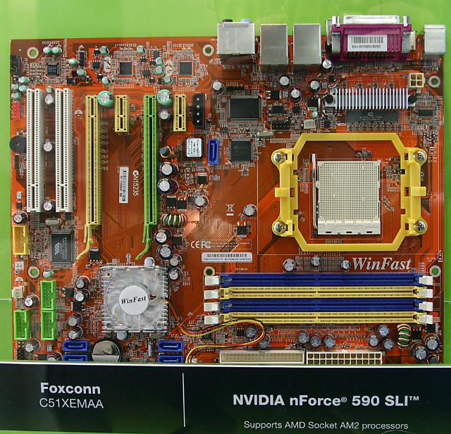 Foxconn C51XEMAA AMD AM2 motherboard