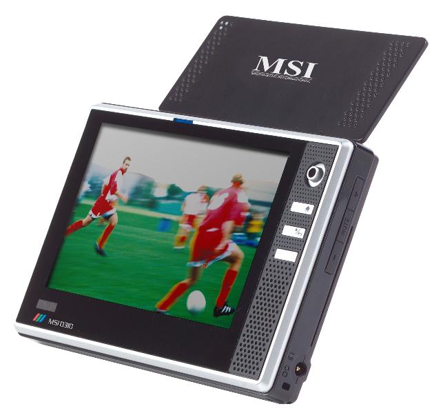 The MSI D310 pocket digital TV (DTV)