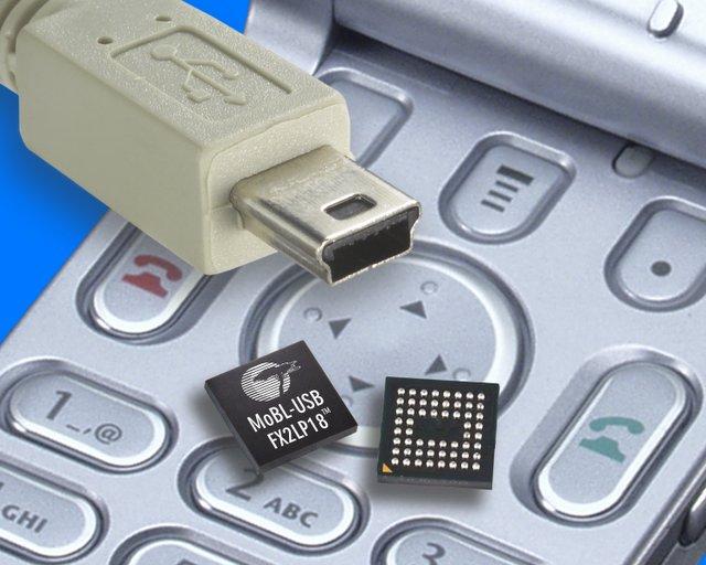 Cypress introduces USB 2.0 controller for mobile phones