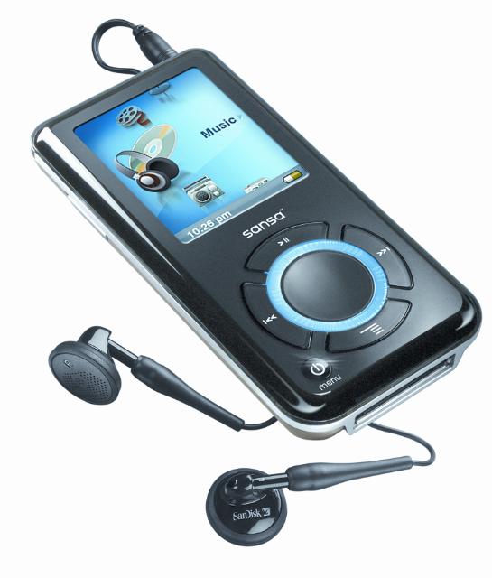 SanDisk Sansa e200 series MP3 player