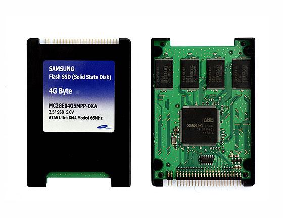 Samsung introduces 4GB SSD for Vista systems