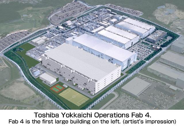 Toshiba and SanDisk kick off new NAND flash fab construction