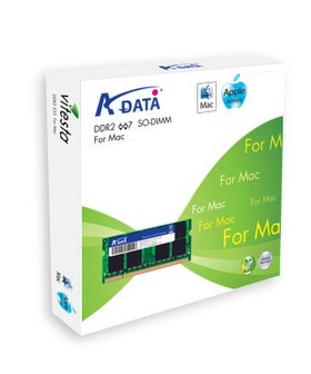 A-Data ships 'Apple-series' DDR2 DIMMs