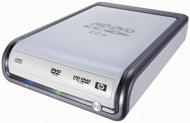HP's HD100 external HD DVD drive