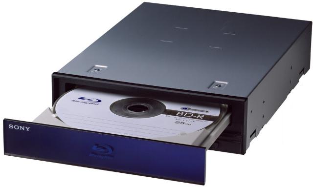 The Sony BWU-100A Blu-ray Disc burner