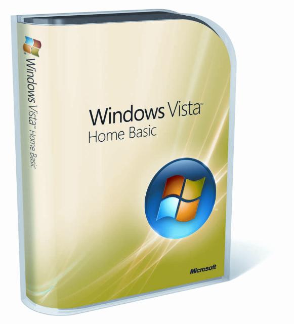 The packaging of Vista
