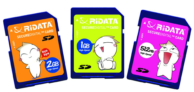 Ritek limited edition SD card
