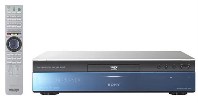 The Sony BDP-S1 Blu-ray Disc player